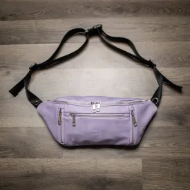 Purple Leather Sling