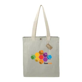 Repose 10 oz. Recycled Cotton Box Tote w/Snap