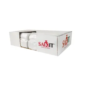 Sak-It™ 40 - 45 Gallon Clear High Density Coreless Trash Can Bags (40" x 48" | 16 Microns) - Case of 250