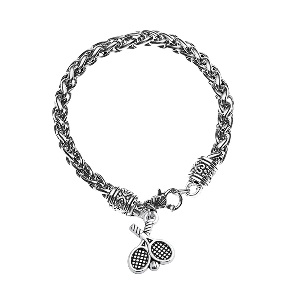 Silver Tennis Rope Bracelet