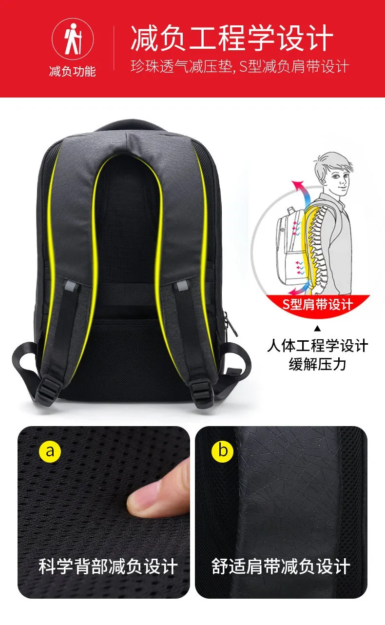 Sport Outdoor Swagger Bag Polyamides and Nylon Backpack for Business