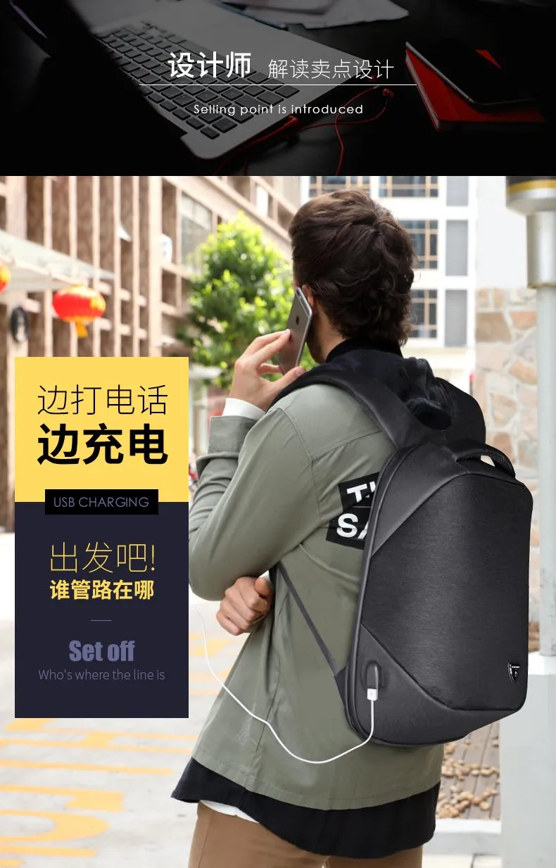 Sport Outdoor Swagger Bag Polyamides and Nylon Backpack for Business