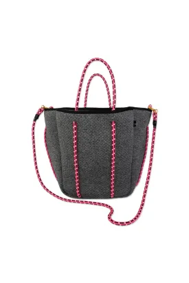 Sporty Spice Shopper (C), Silver W/ Coral Straps