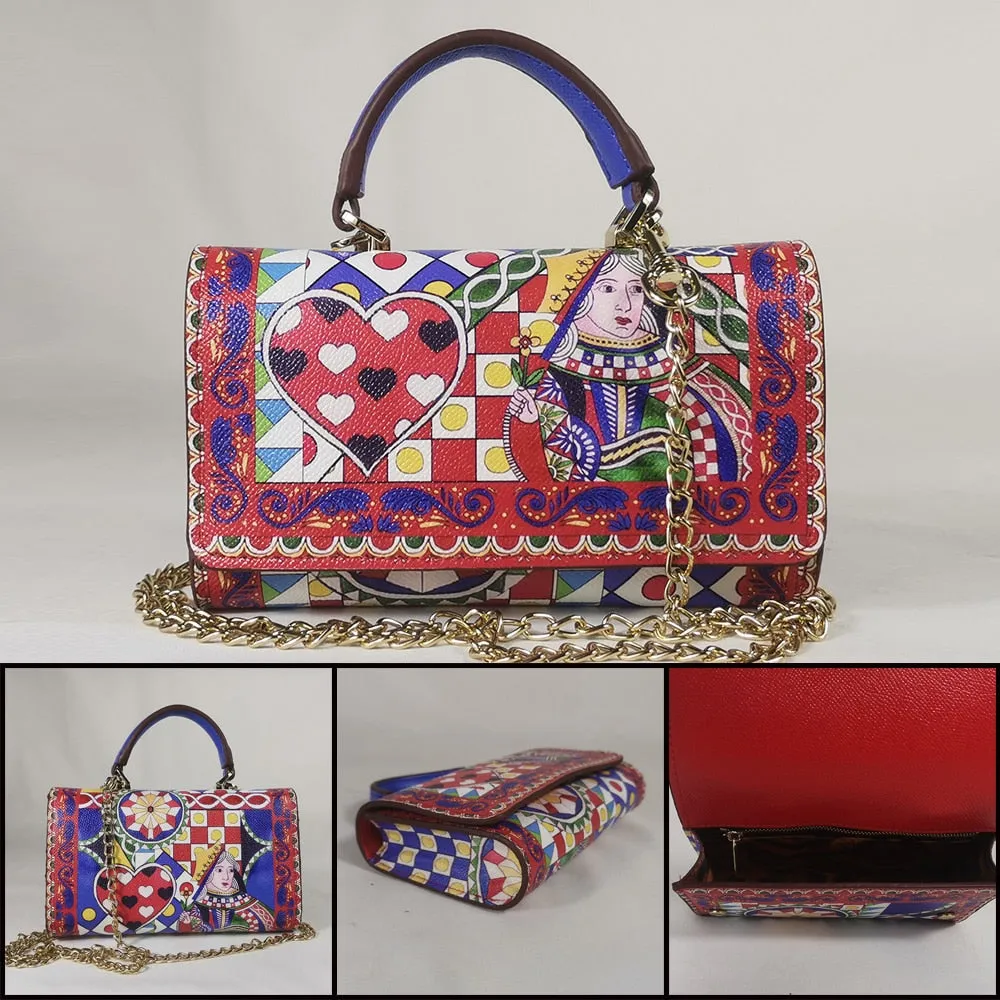 TEEK - Various Royal Printed Handbags