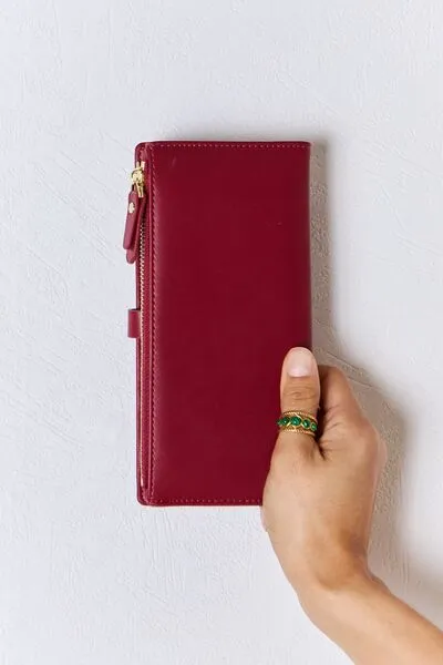 Texture PU Leather Wallet