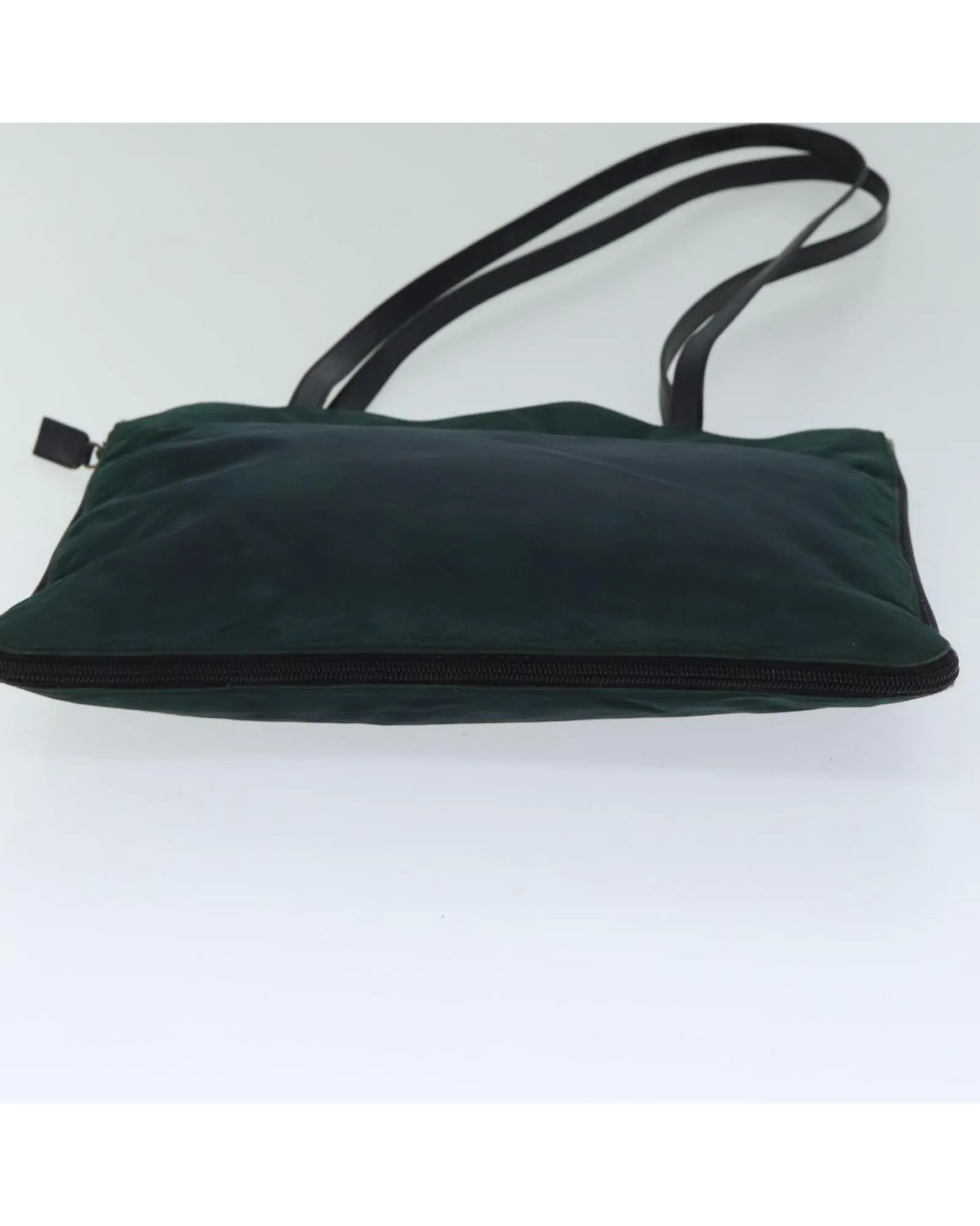 Vintage Nylon Shoulder Bag with Handle Drop