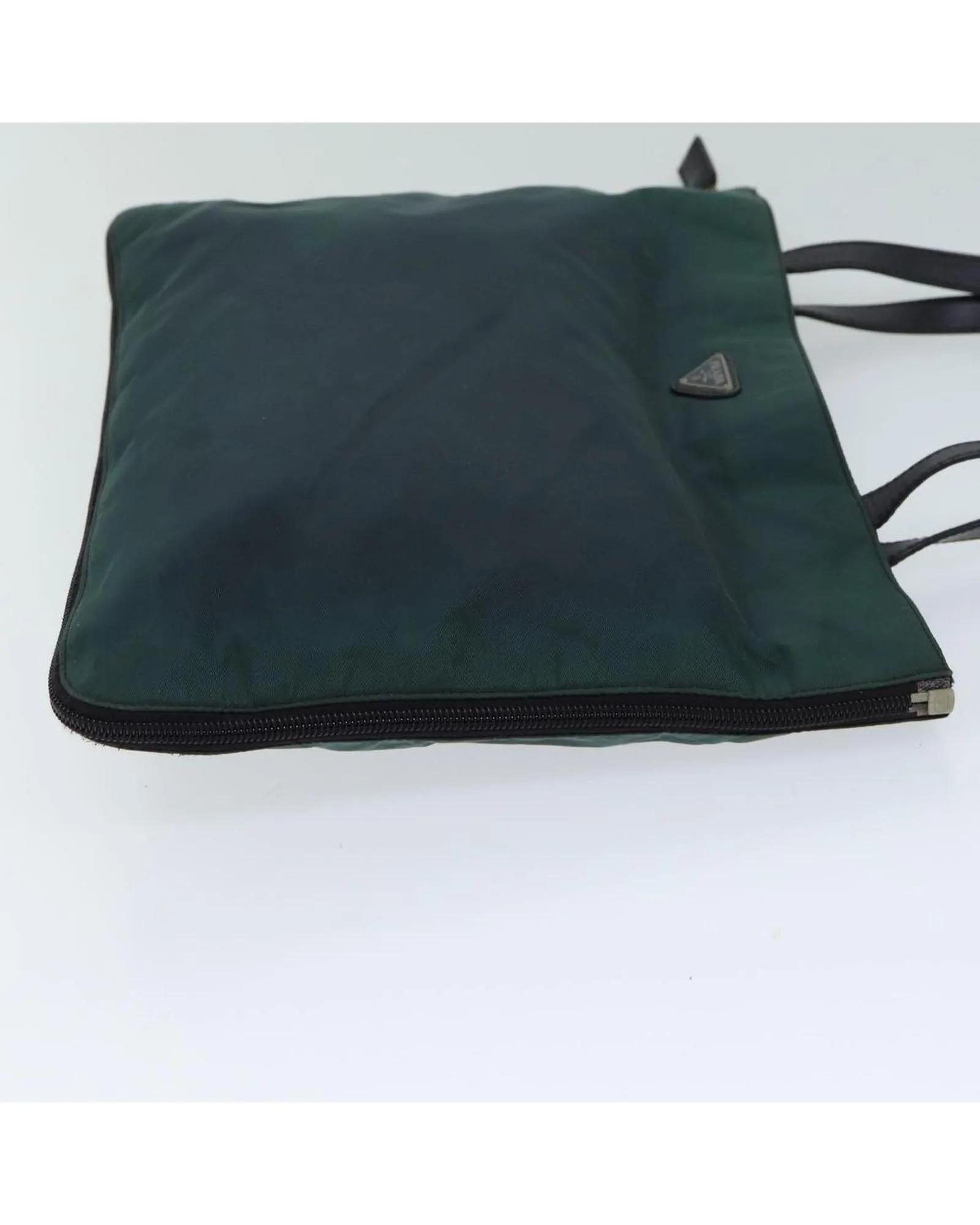 Vintage Nylon Shoulder Bag with Handle Drop