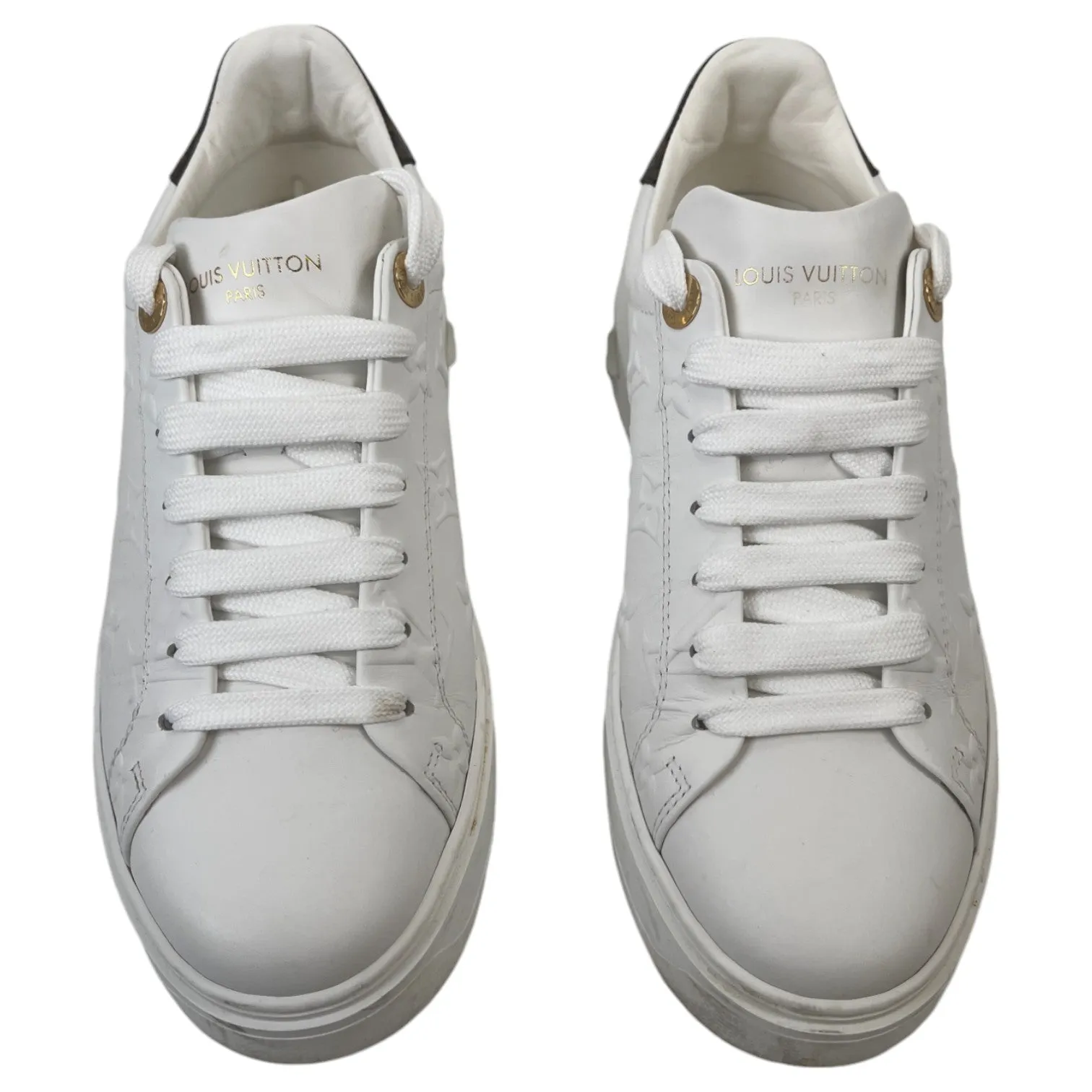 Women's Time Out Monogram Low Trainers White Size EU 37 / UK 4